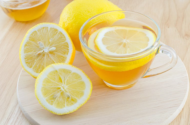 Hot Lemon Water