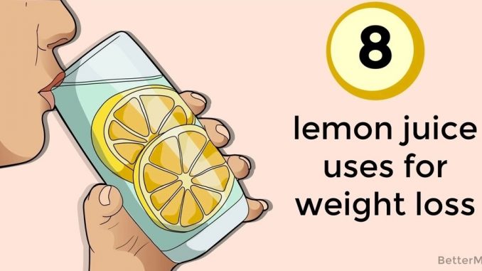 Lemon Juice Uses For Weight Loss