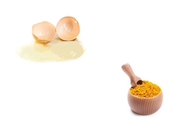Turmeric and Egg White