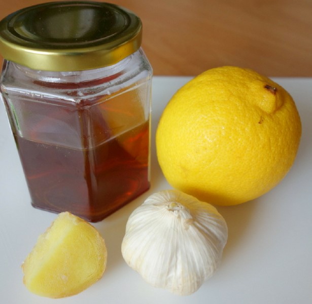 honey garlic lemon