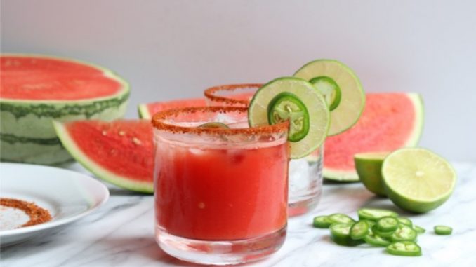 Jalapeno Watermelon Margarita