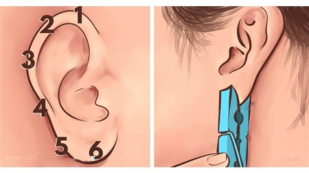 PLACE A CLOTHESPIN ON YOUR EAR FOR 5 SECONDS. INTERESTING EFFECT! (450 x 253) PLACE A CLOTHESPIN ON YOUR EAR FOR 5 SECONDS. INTERESTING EFFECT!