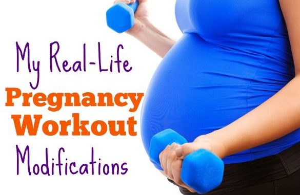 What Pregnancy Workout Modifications Look Like