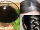 No More Hair Dye! This Black Water Will Make Your Gray Hair To Disappear Forever