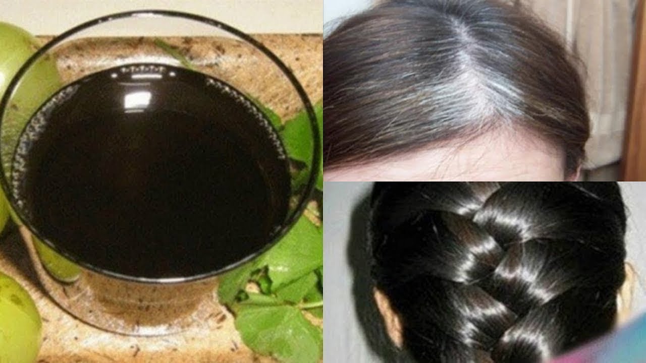 No More Hair Dye! This Black Water Will Make Your Gray Hair To Disappear Forever
