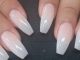 French Ombre on Long Coffin Nails Designs You Must Try Nowadays
