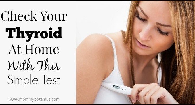 Simple Thyroid Testing At Home