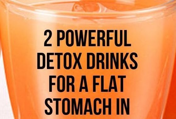 Here are 2 powerful natural detox drinks for a flat stomach in 2 weeks that you can make at home using very few ingredients! If you have been trying to get rid of stomach fat, the following recipes will help you accomplish your goal in just 2 weeks.
